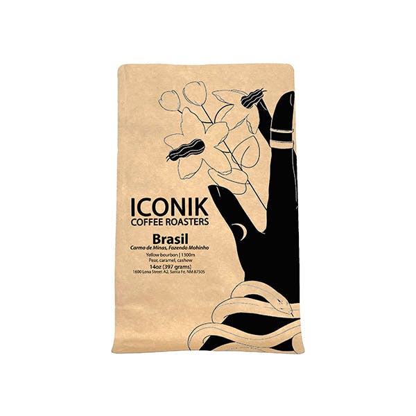 Iconik, Brazil, Carmo de Minas coffee bag