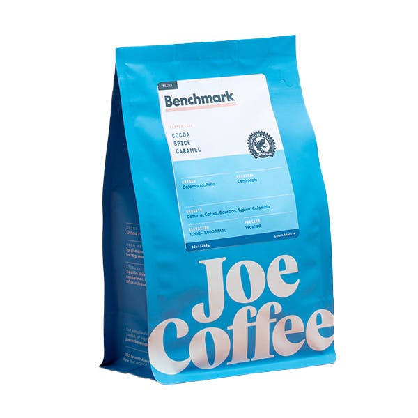 Joe Coffee, Benchmark coffee bag