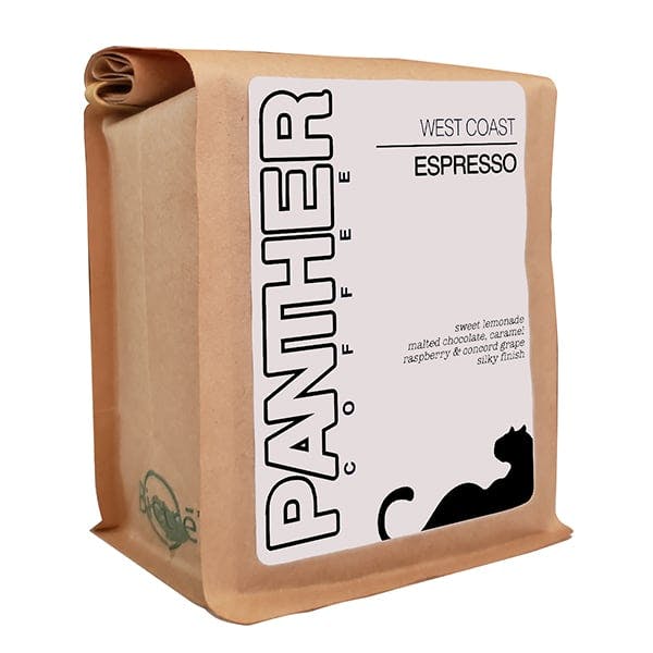 Panther, West Coast Espresso coffee bag