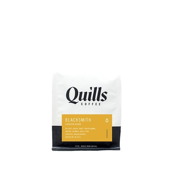Quills, Blacksmith Espresso coffee bag