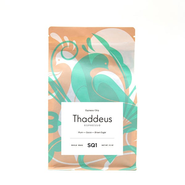 Square One, Thaddeus coffee bag