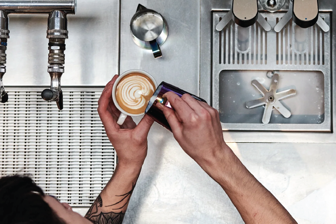 mecca specialty coffee roaster at work