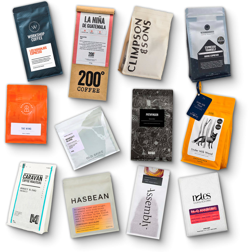 undefined, Barista's Choice coffee bag