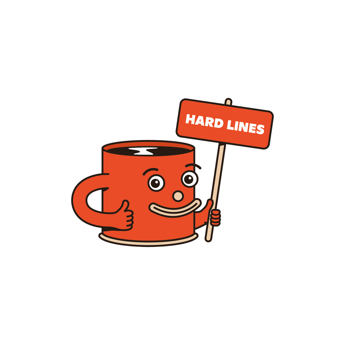 Hard Lines Roaster Logo